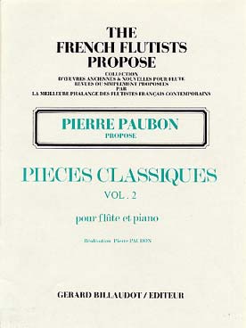 Illustration de PIÈCES CLASSIQUES par Pierre Paubon - Vol. 2