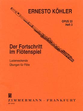 Illustration kohler progres flute op. 33 (zi) vol. 3