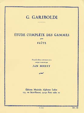 Illustration de Étude complète des gammes op. 127 - éd. Leduc