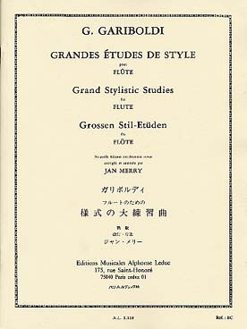 Illustration de Grandes études de style op. 134 - éd. Leduc