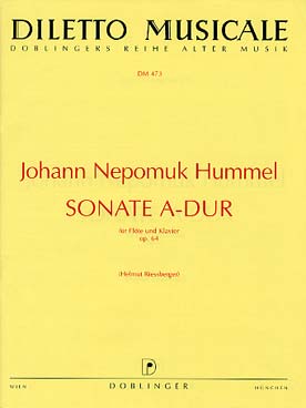 Illustration hummel sonate op. 64 en la maj