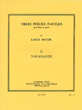 Illustration moyse pieces faciles (3) 2 : sarabande