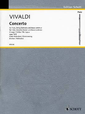Illustration de Concertos op. 10, réd. piano - N° 3 "Il Cardellino" RV 428