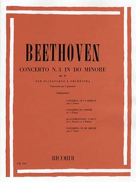 Illustration de Concerto N° 3 op. 37 en do m