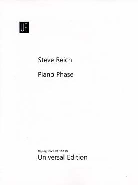 Illustration de Piano phase pour 2 pianos ou 2 marimbas