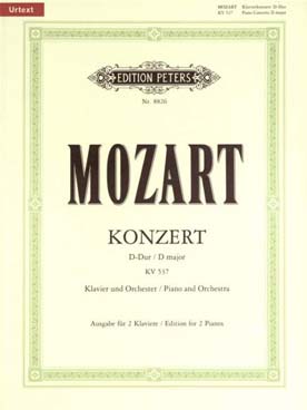 Illustration de Concerto N° 26 K 537 ré M "Couronnement"