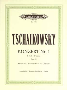Illustration de Concerto N° 1 op. 23 en si b m
