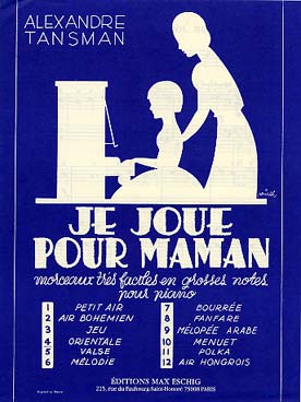 Illustration de Je joue pour maman (pièces très faciles en grosses notes) - N° 4 : Orientale