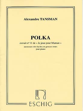Illustration de Je joue pour maman (pièces très faciles en grosses notes) - N° 11 : Polka