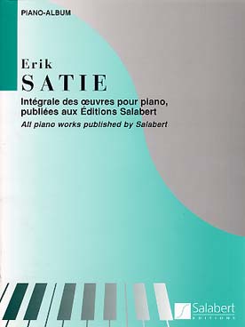 Illustration de Piano album : intégrale des pièces pour piano éditées chez Salabert (288 pages)
