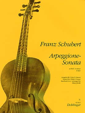 Illustration de Sonate D 821 en la m "Arpeggione" - tr. Jäckle pour alto et guitare