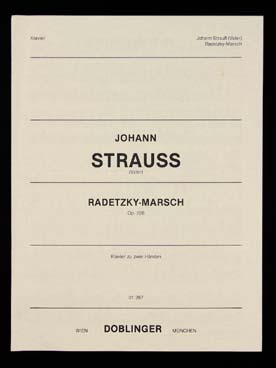 Illustration de Marche de Radetzky op. 228 (tr. Weber)