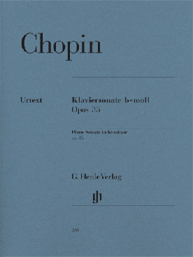 Illustration de Sonate N° 2 op. 35 en si b m - éd. Henle