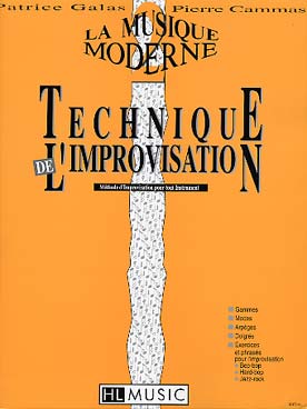 Illustration de La Musique moderne - Vol. 2 : Technique de l'improvisation