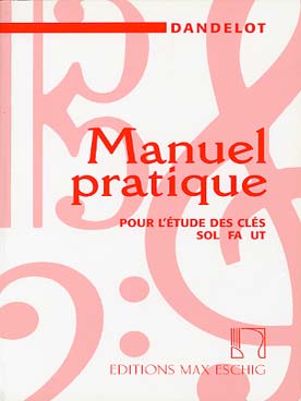 Illustration de Manuel pratique pour l'étude des clés - ancienne édition (1928, rouge)   