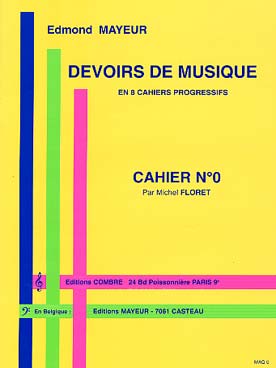 Illustration mayeur cahier de devoirs de musique n° 0