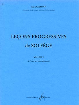 Illustration de Leçons progressives de solfège - Vol. 1 : 30 Leçons (Débutant)