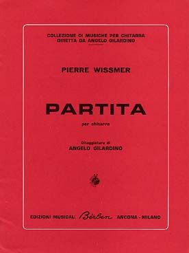 Illustration de Partita (doigtés de Angelo Gilardino)
