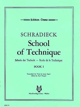 Illustration schradieck ecole technique alto vol. 1