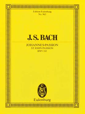 Illustration de Passion selon St Jean BWV 245