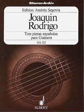 Illustration de 3 Pièces espagnoles : Fandango, Passacaglia, Zapateado