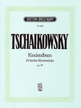 Illustration de Album d'enfants op. 39 : 24 pièces faciles "A la Schumann"
