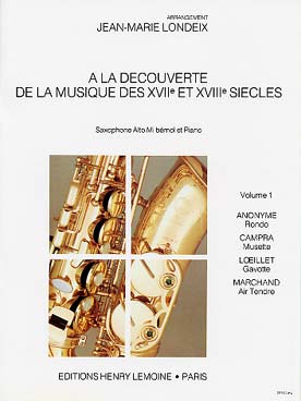 Illustration a la decouverte (londeix) alto vol. 1