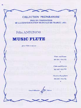 Illustration antonini music flute