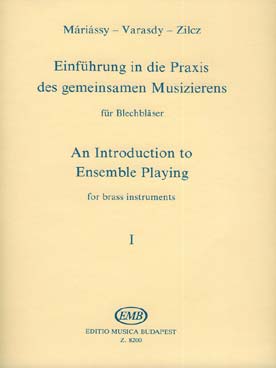 Illustration de Introduction à la pratique de la musique d'ensemble pour cuivres Vol. 1 (C + P)