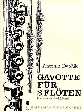 Illustration dvorak gavotte pour 3 flutes