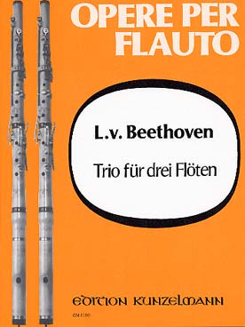 Illustration beethoven trio pour 3 flutes