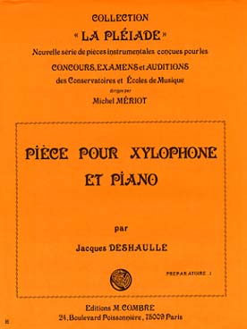 Illustration de Pièce pour xylophone et piano