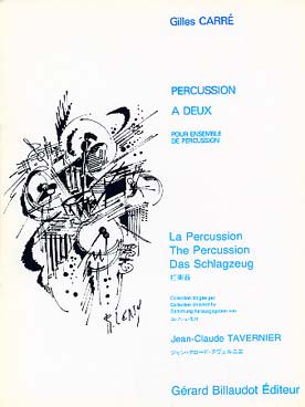 Illustration de Percussion à deux