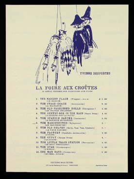 Illustration de La Foire aux Croûtes - N° 6 : Les Marionnettes (xylophone)