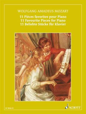 Illustration de ANTHOLOGIE DES MAITRES DU PIANO (rév. Armand FERTÉ) - Vol. 4 A : Mozart, pièces favorites