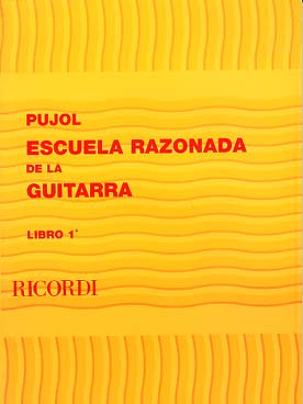 Illustration de Escuela Razonada de la Guitarra - Livre 1 (français/espagnol)