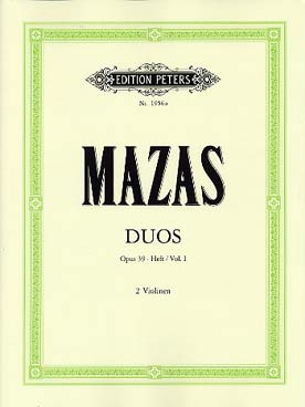 Illustration de 6 Duos opus 39 Vol. 1