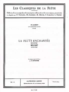 Illustration mozart flute enchantee invocation