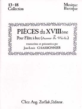 Illustration de Pièces du 18e siècle - Vol. 1 pour alto ou soprano