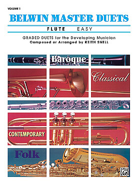 Illustration de BELWIN MASTER DUETS Easy - Vol. 1