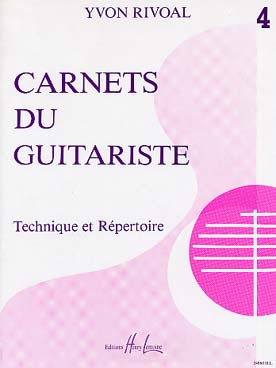 Illustration de Les Carnets du guitariste - N° 4