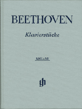 Illustration de Klavierstücke : Intégrale des œuvres pour piano sauf sonates, variations et danses (éd. reliée)