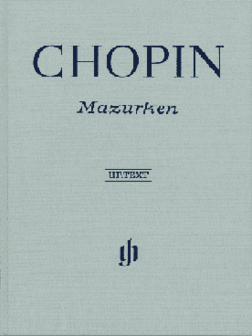 Illustration de Mazurkas, recueil - éd. Henle reliée