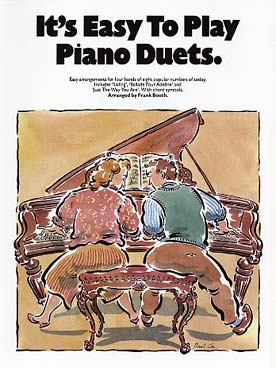 Illustration it's easy to play piano duets