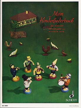 Illustration de MEIN KINDERLIEDERBUCH 60 Chansons enfantines (très faciles/ faciles) en allemand