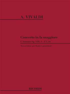 Illustration vivaldi concerto op.  8/3 "l'automne"