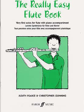 Illustration de The REALLY EASY FLUTE BOOK : Pièces très faciles (J. Pearce et C. Gunning)