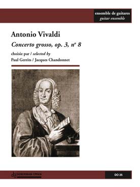 Illustration de Concerto op. 3 "L'Estro armonico" N° 8 RV 522, tr. Gerrits/Chandonnet pour ensemble de guitares