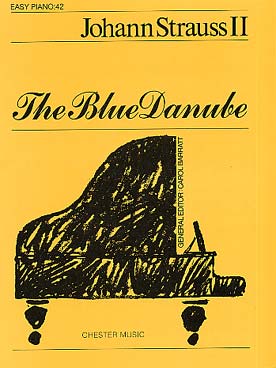 Illustration de Le Beau Danube bleu op. 314 - éd. Chester, arrangement facile