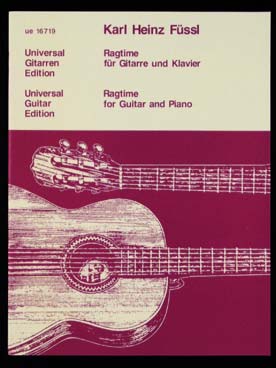 Illustration fussl ragtime pour guitare et piano